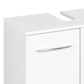 Waschbeckenunterschrank Miolosan in Weiß 60 cm breit – Ansicht 4