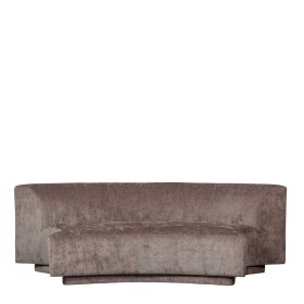 Sofa Vasteca mit zwei Sitzplätzen aus Chenillegewebe – Ansicht 3