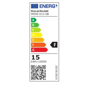 Wandspiegel Malin mit LED Beleuchtung in runder Form – Ansicht 5