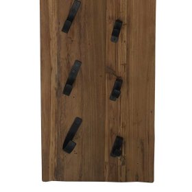 Flaschenhalter Koropi aus Teak Massivholz und Metall im rustikalen Landhausstil – Ansicht 6