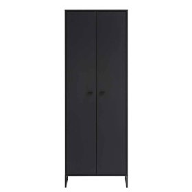 Skandi Design Dielenset Curtus in Schwarz 175 cm hoch (vierteilig) – Ansicht 7