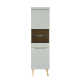 Wohnwand Casmas im Skandi Design in Mintgrün (vierteilig) – Ansicht 5