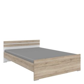 Jugendbett Elise in Eiche San Remo und Weiß Made in Germany – Ansicht 1