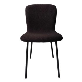 Schalenstuhl Set Aurora mit Gestell aus Metall in Schwarz (4er Set) – Ansicht 3