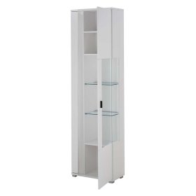 Vitrine Constantin mit LED Beleuchtung und Glastür – Ansicht 4