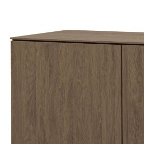 Modernes Sideboard Anuta 200 cm breit in Nussbaumfarben – Ansicht 4