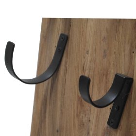 Flaschenhalter Koropi aus Teak Massivholz und Metall im rustikalen Landhausstil – Ansicht 8