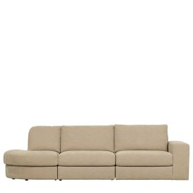 Einsitzer Couch Pilamonia in Beige Modulsofa Element – Ansicht 13