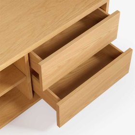 Unterschrank Fernseher Magies in Eichefarben mit Push to open Funktion – Ansicht 4