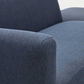 Modul Couch Badryca in Dunkelblau mit einer Armlehne – Ansicht 4