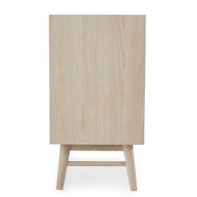 Sideboard Vilrada mit einem offenen Fach und Holzgriffen – Ansicht 4