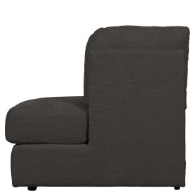 Modulsofa Abschluss Element rechts Trois in Anthrazit 93 cm breit – Ansicht 7
