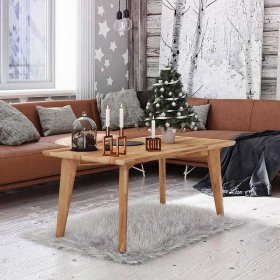 Couchtisch Vinial aus Wildeiche Massivholz geölt – Ansicht 4