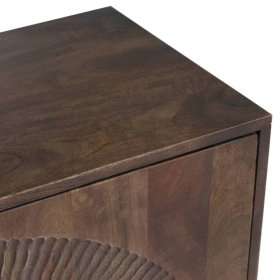 Kommode Ostora aus Mangobaum Massivholz mit Drehtüren – Ansicht 5
