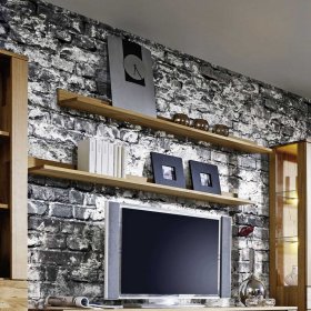 Wandboard Emrada aus Wildeiche massiv geölt 160 cm breit – Ansicht 2