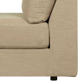 Einsitzer Couch Pilamonia in Beige Modulsofa Element – Ansicht 11