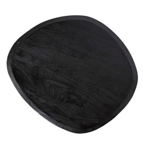 Schwarzer Wohnzimmer Tisch Cerbula in modernem Design 70 cm breit – Ansicht 3
