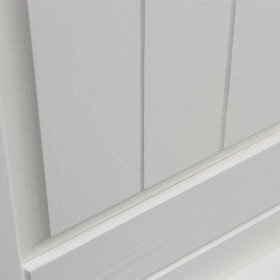 Vitrine Asendra mit Glastüren und Schubladen – Ansicht 4