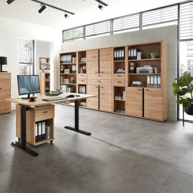 Ordnerregal Carsons mit zwei Schubladen 203 cm hoch – Ansicht 8