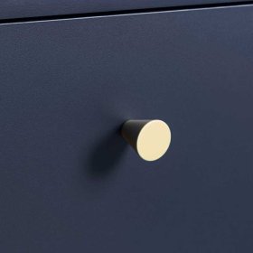 Schlafzimmerset Estren in modernem Design mit Metallgriffen (sechsteilig) – Ansicht 18
