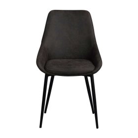 Sitzgruppe Fanito aus Massivholz und Microfaser im Skandi Design (siebenteilig) – Ansicht 7