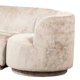 Modulsofa Beige Yonella dreiteilig - 270 cm breit (dreiteilig) – Ansicht 4
