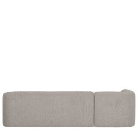 Offwhite Chenille Ecksofa Peggy 274 cm breit und 225 cm tief – Ansicht 4