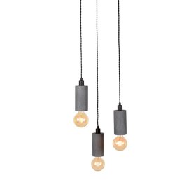 Pendeleuchte Elta im Industry und Loft Stil 120 cm hoch – Ansicht 2