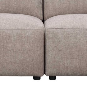 Viersitzer Couch Manaos in Beige 314 cm breit - 98 cm tief – Ansicht 6