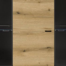 Highboard Vitrine Badehma in modernem Design mit zwei Glasböden – Ansicht 5
