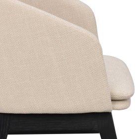 Polsterstuhlset Esszimmer Kulyna in Beige und Schwarz (2er Set) – Ansicht 8