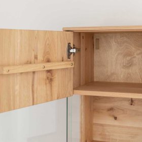Highboard Deruta mit Glastür und LED Beleuchtung – Ansicht 10