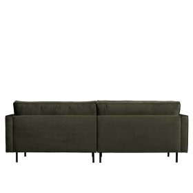 Wohnzimmer Sofa Verella in Dunkelgrün Samt 275 cm breit – Ansicht 4