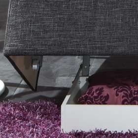 2er Schlafsofa Fiorenca in Schwarzgrau mit Faltmechanik – Ansicht 6