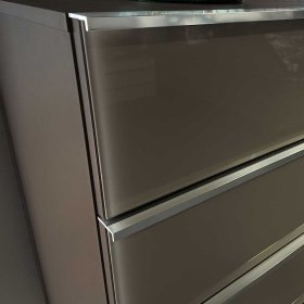 Sideboard Boplaroma mit vier Schubladen in modernem Design – Ansicht 5