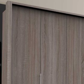 Schlafzimmerschrank Vasilio in Eiche Türffelfarben mit viel Stauraum – Ansicht 5
