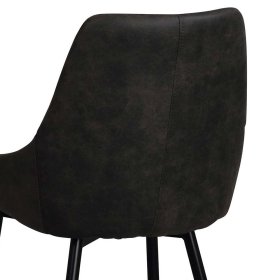 Sitzgruppe Fanito aus Massivholz und Microfaser im Skandi Design (siebenteilig) – Ansicht 13