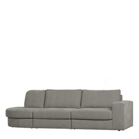 Mehrsitzer Sofa Fredoco in Grau 298 cm breit - 98 cm tief – Ansicht 1