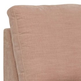 Modulsofa Abschluss Element rechts Oktamian in Rosa aus Webstoff – Ansicht 9