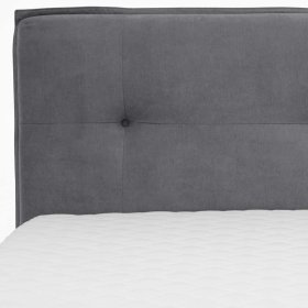 Boxspringbett Graland mit Bettkasten in Anthrazit Webstoff – Ansicht 7
