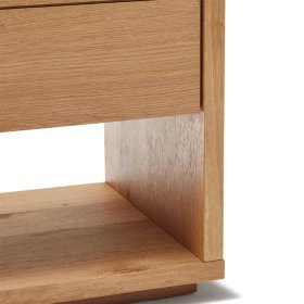Wohnzimmer Schrank Blax im Skandi Design in Eichefarben – Ansicht 6