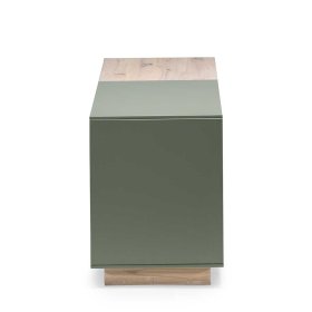 Fernsehtisch Samanda in Beton Grau und Buche hell 140 cm breit – Ansicht 7
