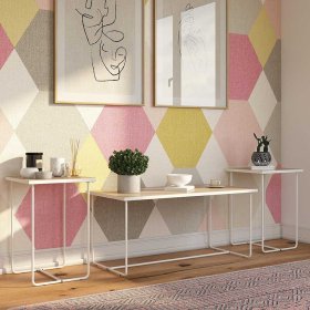 Tisch Set 3-teilig Crasting in modernem Design 58 cm hoch (dreiteilig) – Ansicht 2