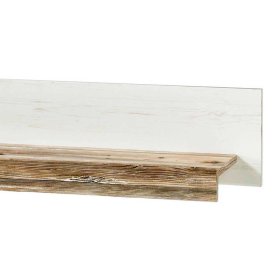 TV Wohnwand Flurencina im Landhaus Design in Weiß Pinie (vierteilig) – Ansicht 18