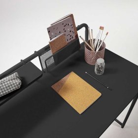 Schreibtisch Westham in Schwarz aus Stahl – Ansicht 5