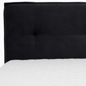 Boxspringbett Vindo in Schwarz Webstoff mit Stauraum – Ansicht 7
