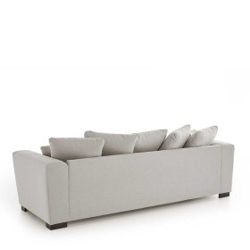 Couch in Beige Santjana mit Armlehnen in modernem Design – Ansicht 3