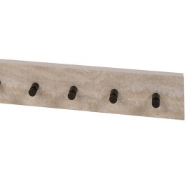 Garderobenleiste Filouras mit 8 Kleiderhaken 80 cm breit – Ansicht 3