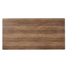 Esszimmer Tisch modern Landira in Schwarz und Eichefarben mit Ablage – Ansicht 5