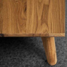Garderobenkommode Triancova in Weiß und Wildeiche 90 cm breit – Ansicht 5